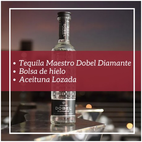 PAQUETE TEQUILA MAESTRO DOBEL DIAMANTE