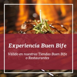 EXPERIENCIA BUEN BIFE $1,000 MXN